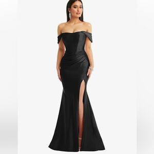 Cynthia and sahar long black dress